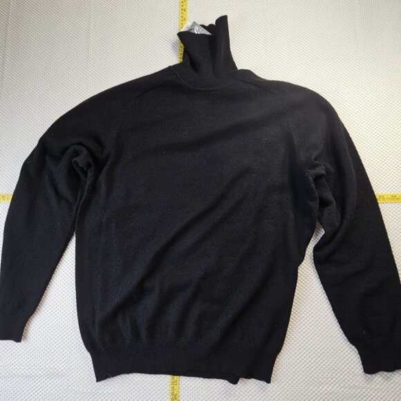 Men’s 100% Fine Cashmere Pullover Turtleneck Sweater Long Sleeve XXL Tasso Elba - Picture 4 of 16
